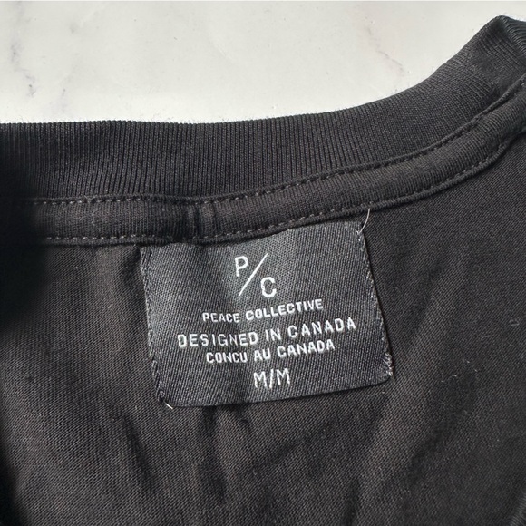 NWOT Peace Collective US M “The Future is Ours” Cropped T-Shirt - Picture 7 of 16